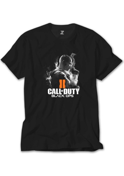 Call Of Duty Black Ops Siyah T-Shirt