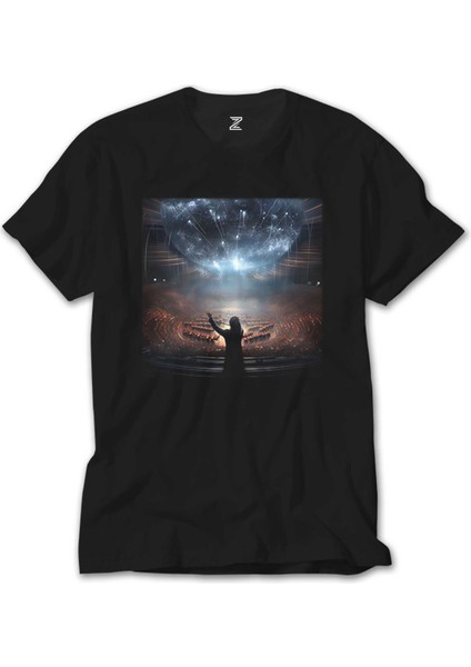 Imagine Orchestral Siyah T-Shirt