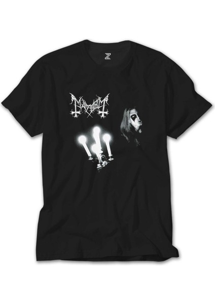 Mayhem Live In Leipzig Siyah T-Shirt