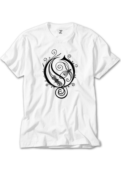 Opeth Type Beyaz T-Shirt