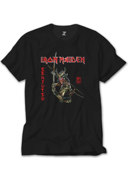Iron Maiden Senjutsu Siyah T-Shirt