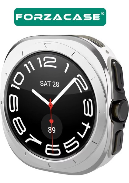 Samsung Galaxy Watch 7 Ultra 47MM ile Uyumlu Önü Açık Silikon Kılıf - FC764