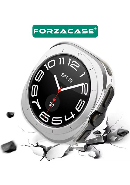 Samsung Galaxy Watch 7 Ultra 47MM ile Uyumlu Önü Açık Silikon Kılıf - FC764