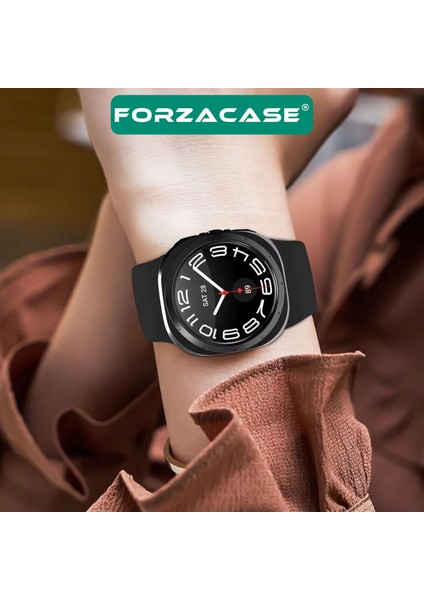 Samsung Galaxy Watch 7 Ultra 47MM ile Uyumlu Önü Açık Silikon Kılıf - FC764