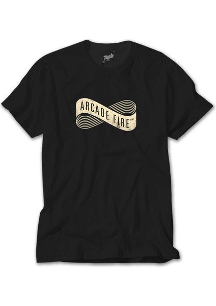 Arcade Fire Live On Stage Siyah T-Shirt