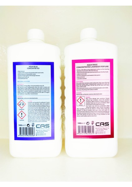 Cas Chemıcals Karavan Tekne Tuvalet Kimyasalı Atık Parçalayıcı Ve Koku Giderici 2' Li Set fiyatları
