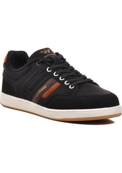 Suzhou Siyah Bağcıklı Erkek Sneaker