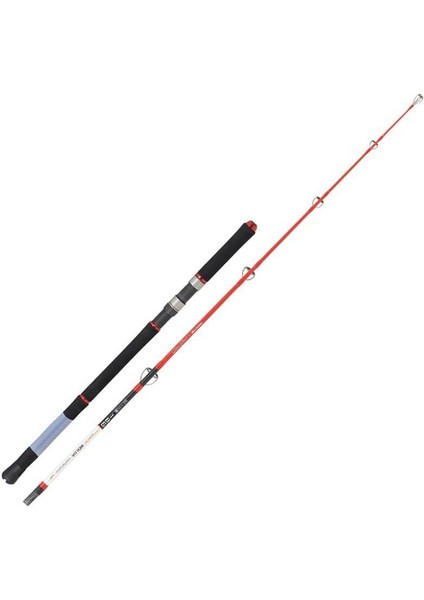 Rv Vittori 185 cm 100-300G Aksiyonlu Karbon Tekne Olta Kamışı