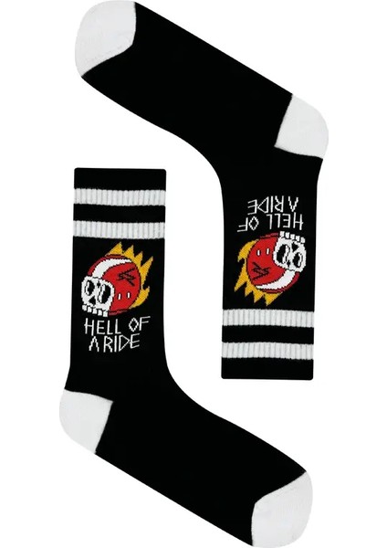 Unisex Hell Of A Ride One Size Sock
