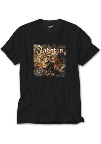 Sabaton The Great War Siyah T-Shirt