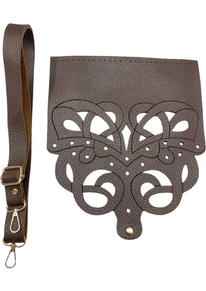 Çanta Seti Desenli Tokalı Yml2