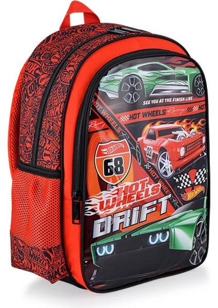 Hot Wheels Okul Çantası-Sırt Çantası 48376 Hawk Drıft