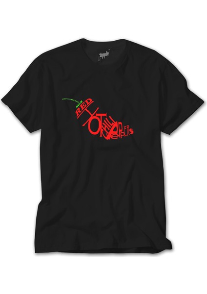 Red Hot Chili Peppers Siyah T-Shirt