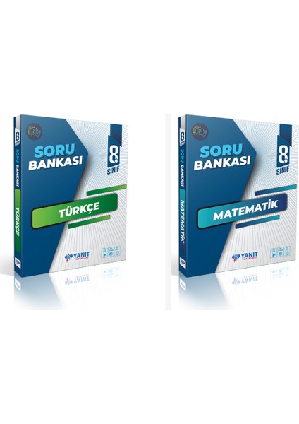8.sınıf Türkçe & Matematik Soru Bankası