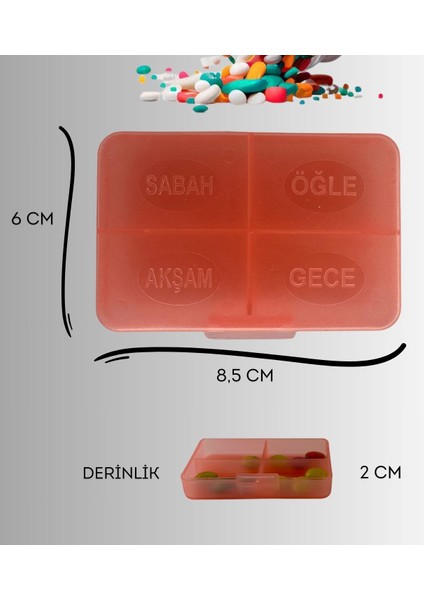 Günlük Ilaç Saklama Kutusu Renkli Ilaç Kutusu Yüksek Kalite Plastik Kutu fırsatları
