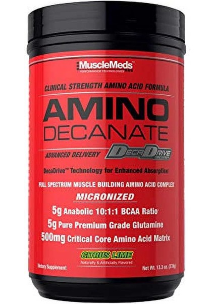 Amino Bcaa Glutamin Decanate 360 gr