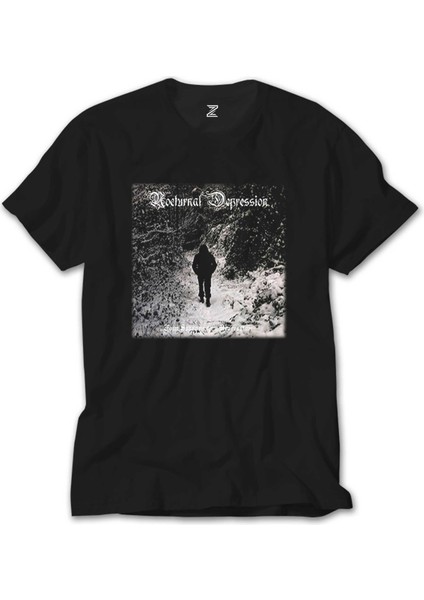 Nocturnal Depression Four Seasons Siyah T-Shirt