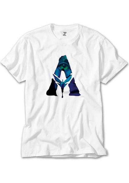 Avatar The Way Of Water Logo Beyaz T-Shirt