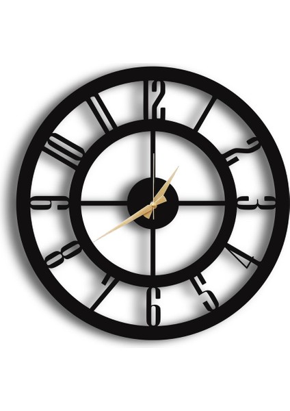 Dekoratif Duvar Saati 48x48 Cm + Vazo Tablo fırsatları