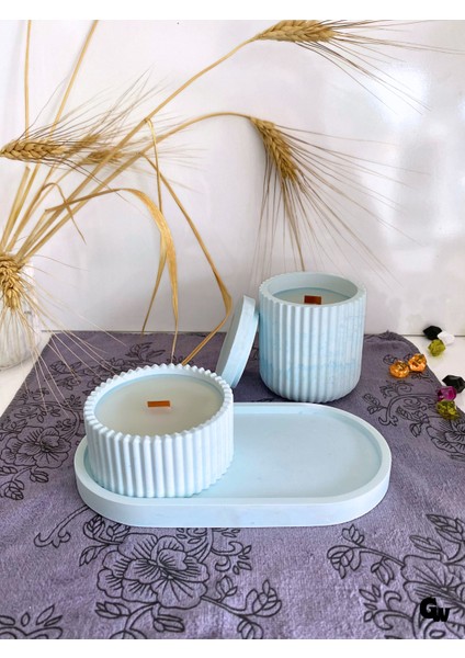 Desenli Desing 3'lü Set Kokulu Mumluk Dekoratif Mum Seti(Kokulu)(4 Parça) modelleri