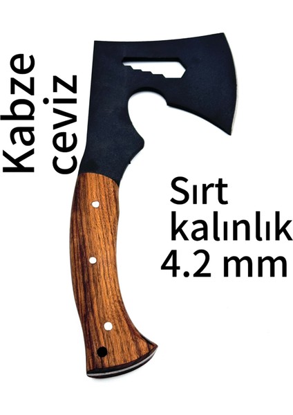 Kamp Outdoor Balta Bıçak Deri Kılıflı