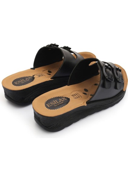 Çift Tokalı Günlük Kadın Terliği modelleri