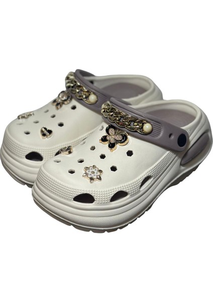 Yüksek Tabanlı Rahat Ortopedik Sandalet Terlik