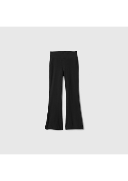 Kız Çocuk Siyah Streç Jersey Legging Flare Tayt modelleri