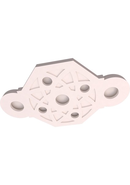 Tavan LED Spotlu Göbeği-11-55 x 95 cm-Sekizgen