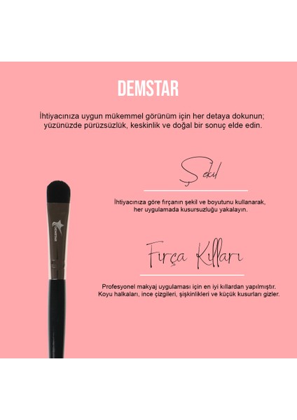 Professinal Makeup Brush High End Serisi Yüksek Tutuş Far Fırçası Makyaj Fırçası No:12