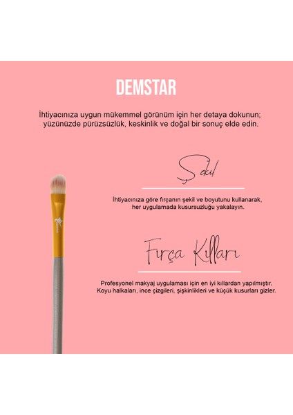 Professinal Makeup Brush Champagne Far Fırçası Makyaj Fırçası No:20 fırsatları