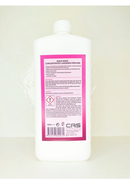 Cas Chemicals Aqua Rinse Lavender Portatif Ve Kasetli Tuvalet Için Koku Giderici Karavan Tekne Tuvalet Kimyasalı fiyatları