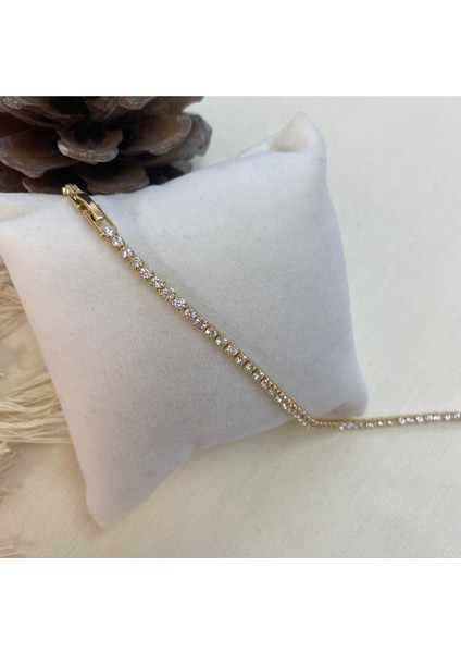 Su Yolu Bileklik Zirkon Taş 316 L Paslanmaz Çelik indirimleri