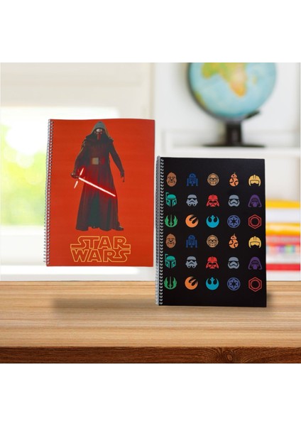 Okul Defteri,star Wars Defter Seti,çizgili Defter,kareli Defter,defter