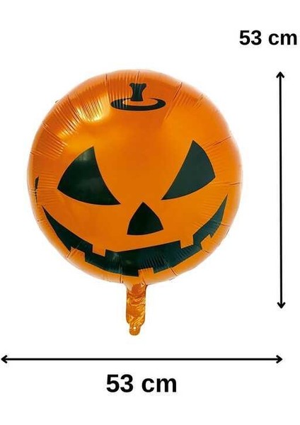 Halloween Tasarımlı 45X45 cm Folyo Balon Halloween Cadılar Bayramı Parti Malzemesi fiyatları