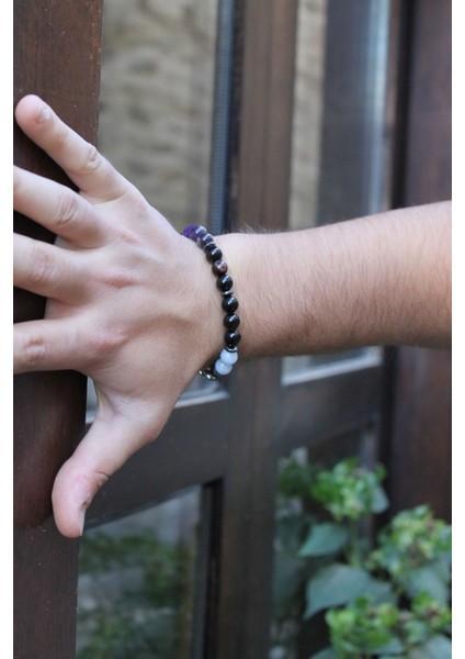 Çok Renkli Doğal Taş Şık Bileklik, Tarzınıza Özgün Dokunuş fiyatları