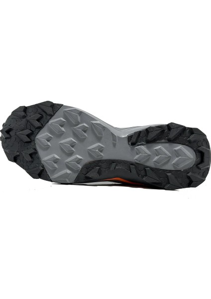 Erkek Siyah-Füme Bağcıklı Memory Foam Hafızalı Taban Spor Yürüyüş Ayakkabı 23565