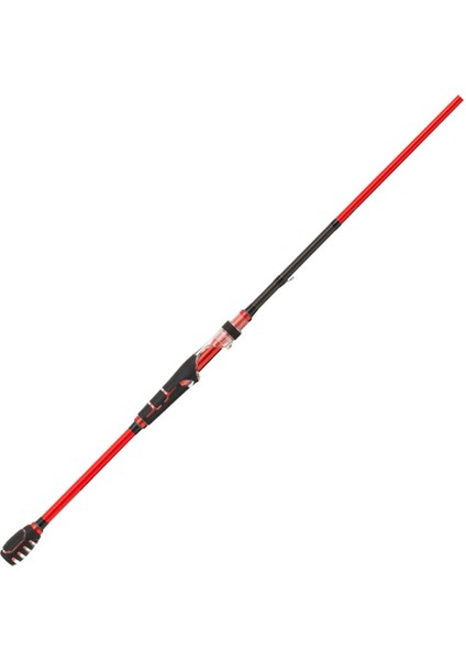 Shock Spining 244 cm 10-35G Atarlı Karbon Spin Olta Kamışı Red