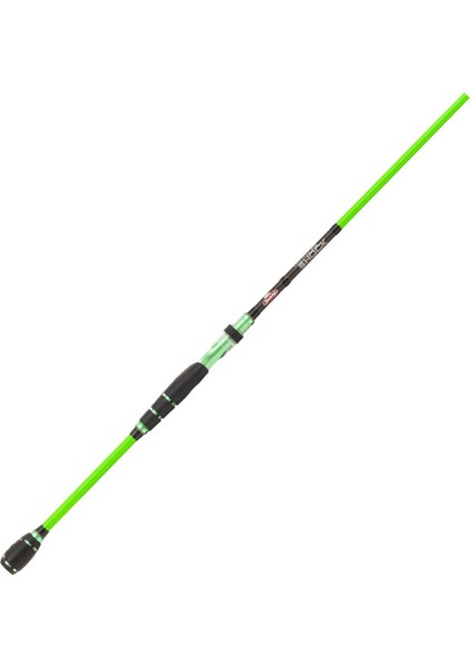 Shock Spining 274 cm 15-45G Atarlı Karbon Spin Olta Kamışı Green