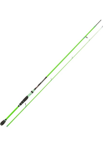 Shock Spining 244 cm 15-45G Atarlı Karbon Spin Olta Kamışı Green