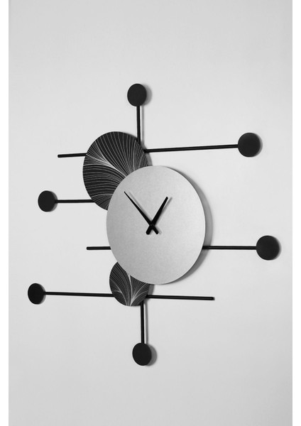 Dynamic Time - Sessiz Metal Duvar Saati - Modern Ev Ofis Dekorasyonları - Duvar Saatleri - Aps139 modelleri