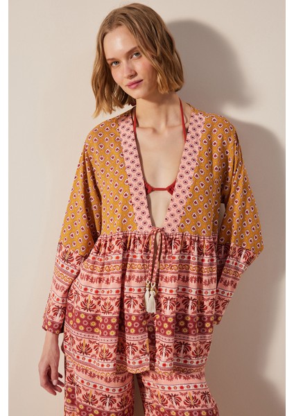 Palm Çok Renkli Kimono fiyatları