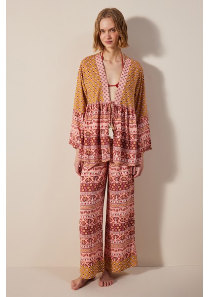 Palm Çok Renkli Kimono indirimleri