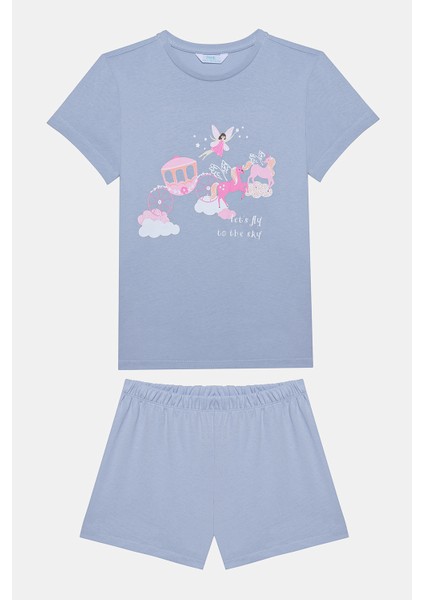 Kız Çocuk Fly 2li Çok Renkli Pijama Takımı fiyatları