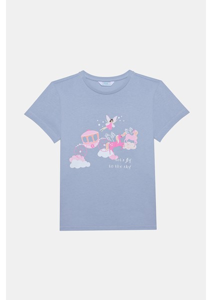 Kız Çocuk Fly 2li Çok Renkli Pijama Takımı fırsatları