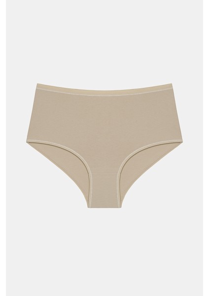Natural Tones 3lü Yüksek Bel Çok Renkli Slip Külot