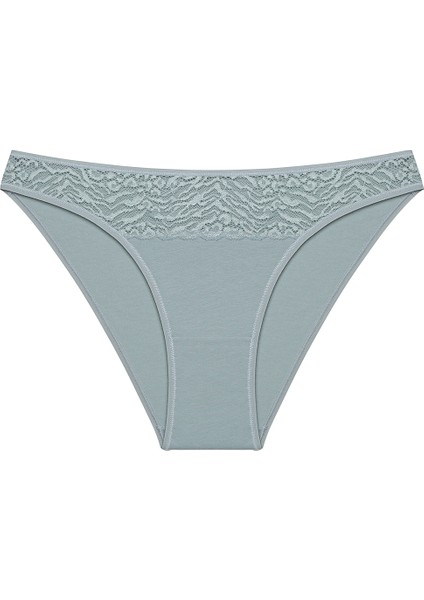 Leaf Tones Lacy Detailed 3lü Çok Renkli Slip Külot