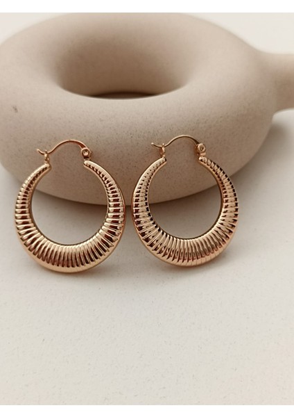 Xuping Çizgili Halka Küpe modelleri