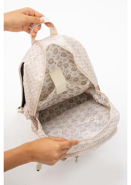 Lise Okul Sırt Çantası Çok Cepli Okul Çantası Hafif Klinkır Kumaş 43*30 cm Seyahat Çantası indirimleri