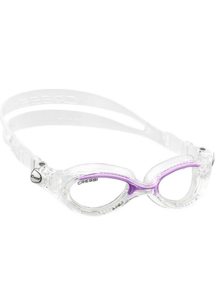 Flash Lady Yetişkin Deniz Gözlüğü Clear-Clear-Lılac
